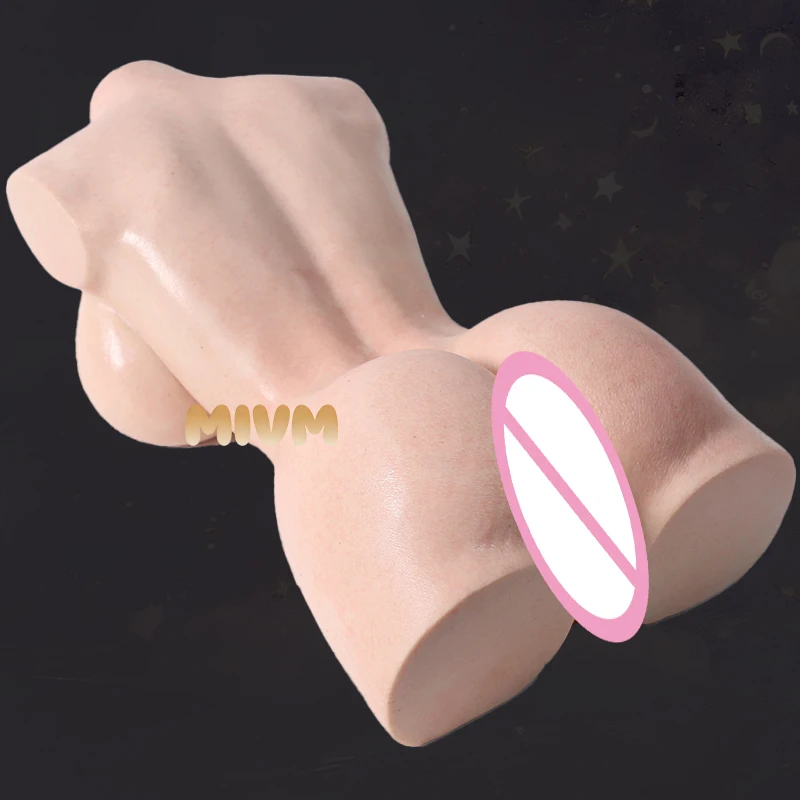 MIVM - Adult Men's Masturbation Sex Toy, Full Silicone 10KG Half Body Sexy Female Trunk, Realistic Vaginal Anal Real Doll XXX view 6