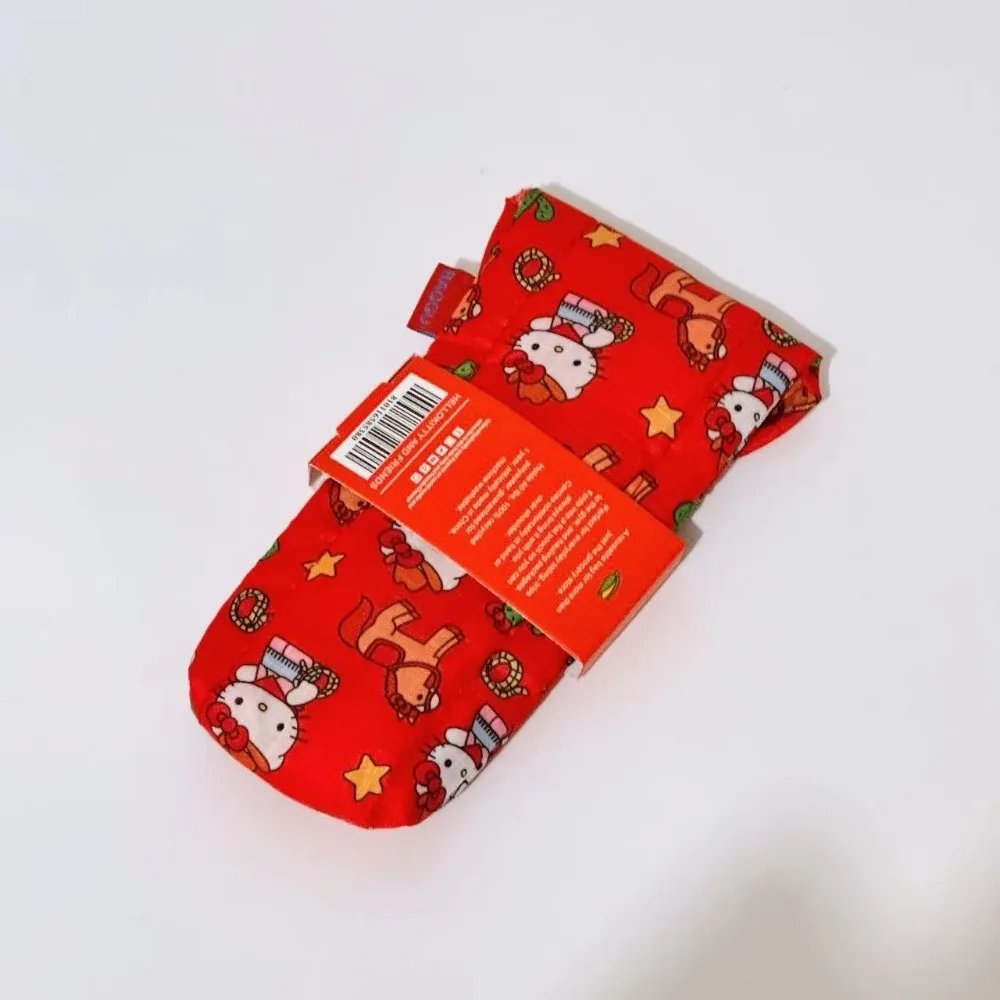 Bolsa de almacenamiento para gafas Hello Kitty Sanrio, bolsa acolchada para gafas de sol, Protector portátil para gafas, organizador de viaje ligero, regalo, juguetes