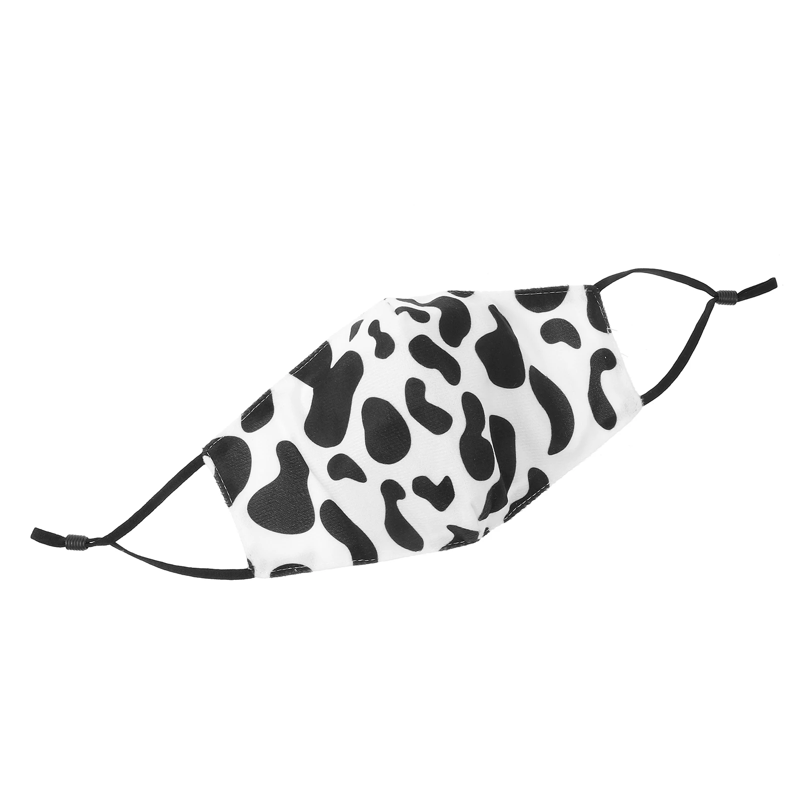 قناع بنمط البقرة، غطاء فم واقٍ من القطن مقاوم للغبار وجيد التهوية لمرض الجهاز التنفسي للبالغين، قناع وجه مضاد للتلوث