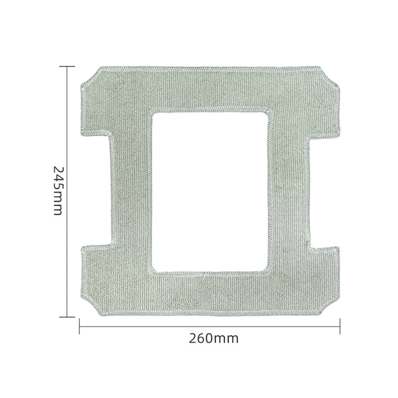 Piezas de recambio para limpiador de ventanas Ecovacs Winbot W1 W1 Pro, paños de limpieza lavables, paños de fregona de repuesto