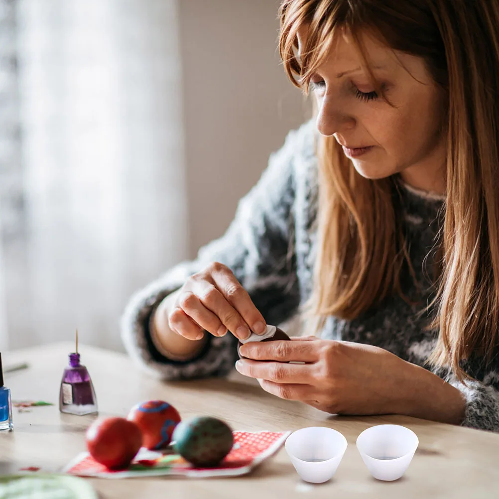 20Pcs Portable Silicone Mixing Cups Practical Design for Epoxy Glue and Paint Mixing Silicone DIY Tool DIY Craft Tools