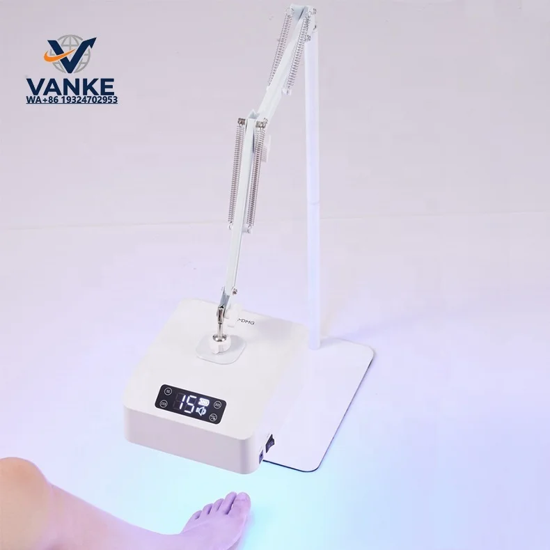New 48/35W Electric Foot Cure Pedicure Support Holder Adjustment UV LED Stand Nail Light Lamp