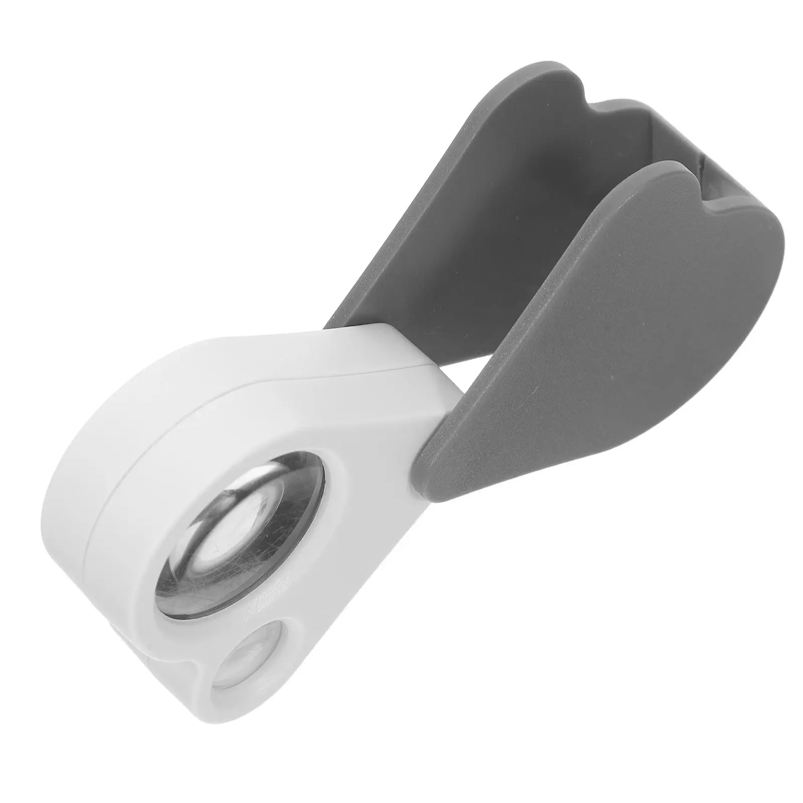 Loupe de bijouterie 10X avec lumière LED, microscope de poche pliable et portable pour l'inspection des pierres précieuses et des diamants, et la précision.