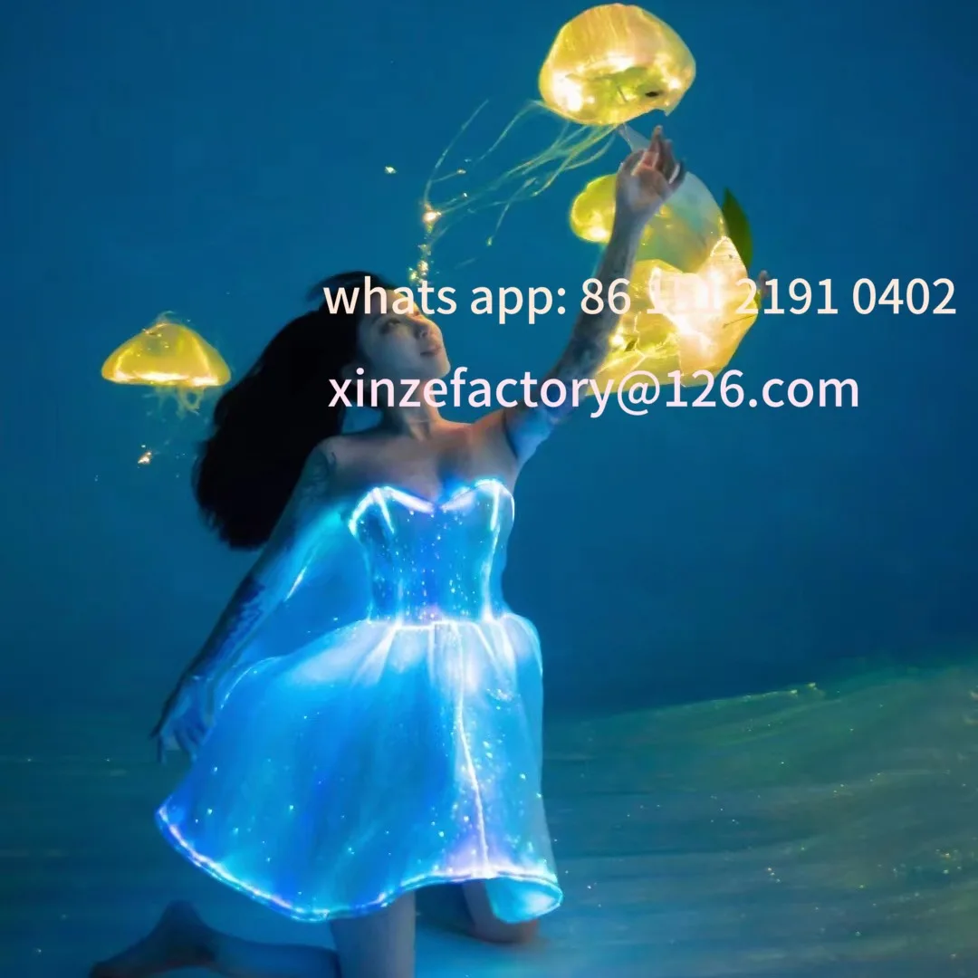 Customizable Ultra Flexible LED Fabric Down Jacket cloth