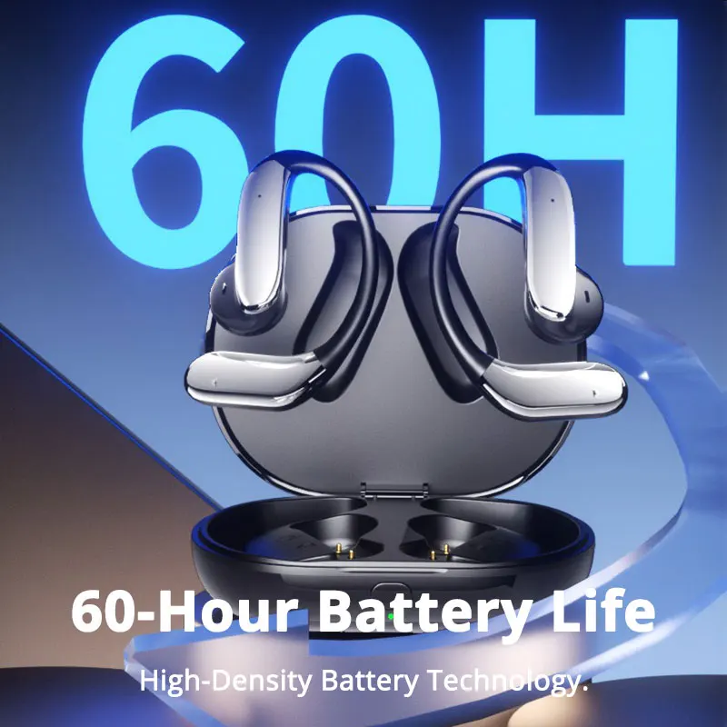 

Наушники EARDECO Open Ear Earhook 360 с пространственным звуком, Bluetooth 5.4, для музыки, игр, спорта, беспроводные стереонаушники