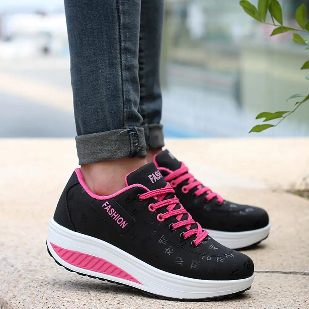 

1 Pair No Odor Women Shoes Large Size Wear-resistant Sports Shoes Casual Women Sport Shoes