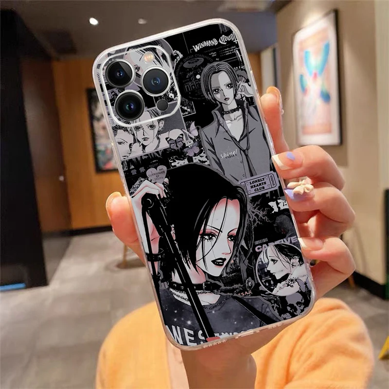 

Phone Case For iphone 17 Pro Max Air 16 15 14 13 Pro Max 15 16 Pro 15Plus Nana Osaki