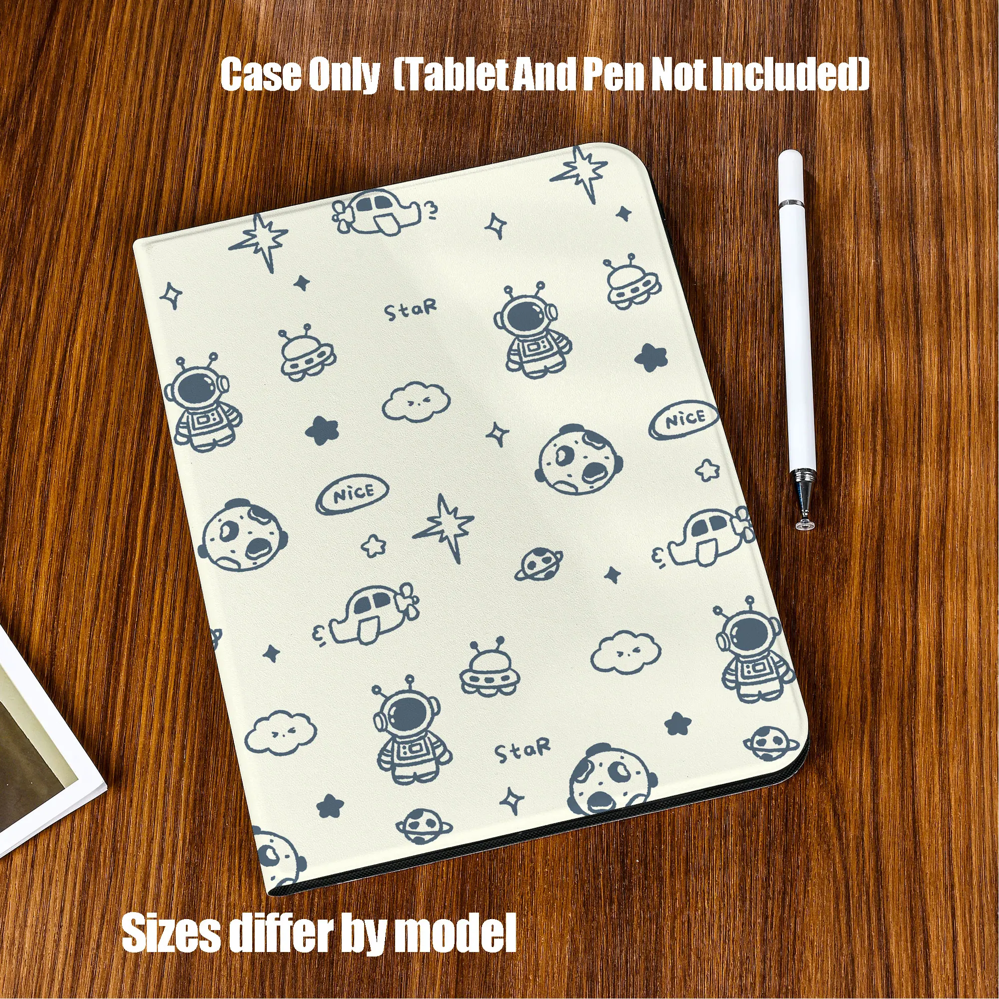Shockproof TPU Tablet Protective Case with Pencil Holder Auto Sleep Wake for Apple /Samsung/Xiaomi/Redmi/Huawei/Honor
