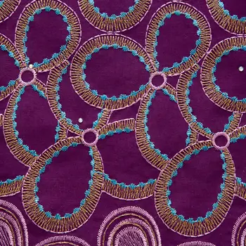 SJD KRAJKA Švýcarská voile Africká bavlněná krajková látka 2025 Vysoce kvalitní 5 yardů Nigerijská bavlněná krajka pro šití dámských společenských šatů 4460 10 nejlepší prodej tradiční nigerijská svatební látka - №2