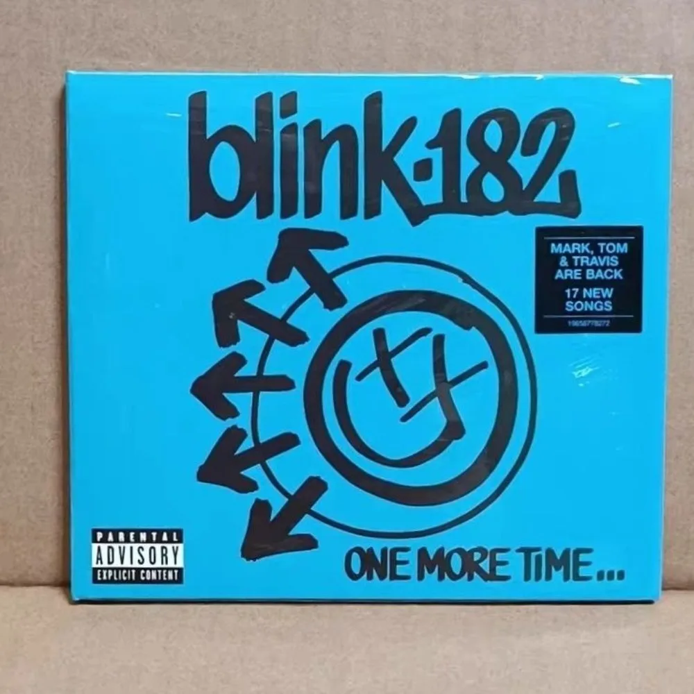 

Blink 182 One More Time Classic Punk Rock Band New Studio Album Full Original Tracks Vehicle Mounted Home Collectible Music CD