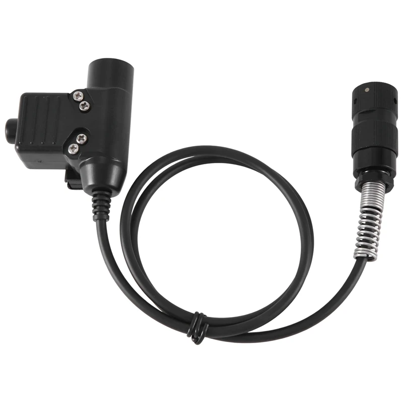 U94 Ptt Key Switch Connector Parts Accessories Compatible With Prc148 Prc152 U329 Walkie-Talkie 6-Pin Elements