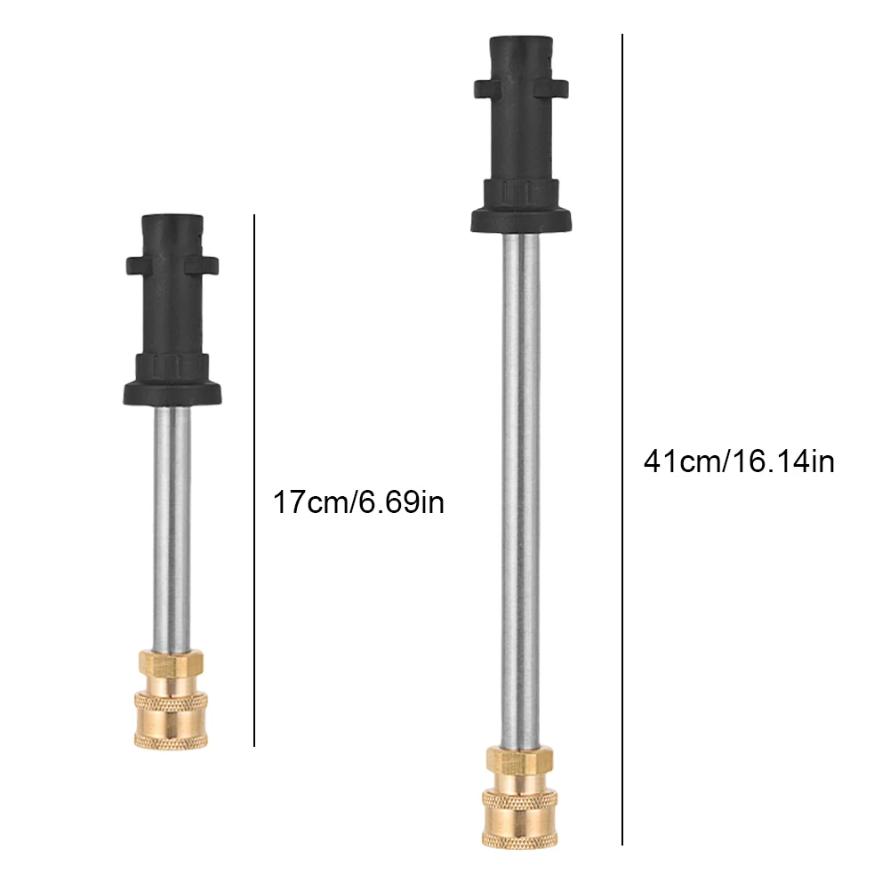 

17/41 см удлинитель пистолета для мойки высокого давления, удлинитель водяного пистолета высокого давления 3600 фунтов на квадратный дюйм для Karcher K2-K7