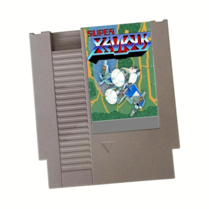 VS. Super Xevious 8Bit Retro Game Cartridge for NES Console 72Pins Video Game Card