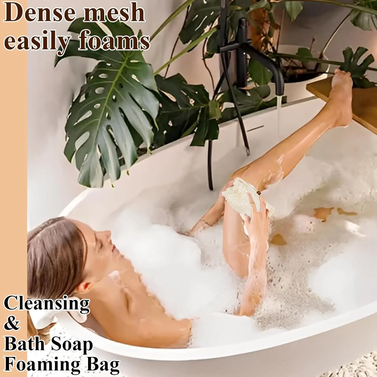 80 Pack Soap Saver Bag Mesh Exfoliating Bar Soap Pouch Natural Sisal Soap Saver Bag for Shower Kitchen Bathroom Travel