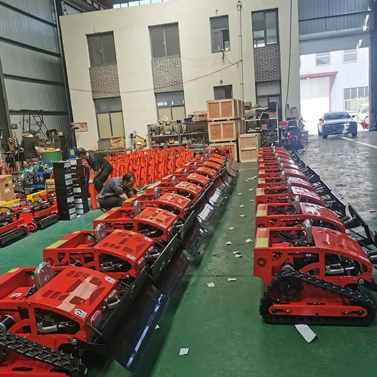 Multifunction Home Garden Smart Crawler Agricultural Auto Zero Turn Electric Remote Control Robot Electric Cordless Ride Sickle