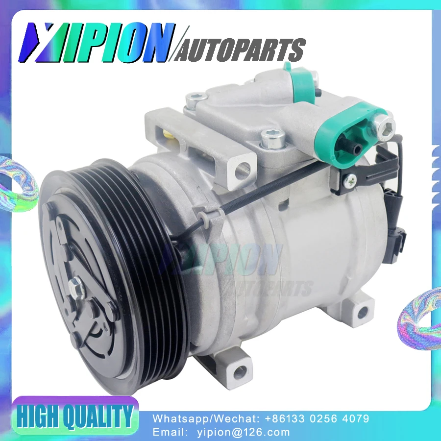 Compressor de ar AC para Hyundai i10, Kia Picanto, F500-CPAAA-02, 97701-1Y000, F500CPAAA02, 977011Y000, 6PK