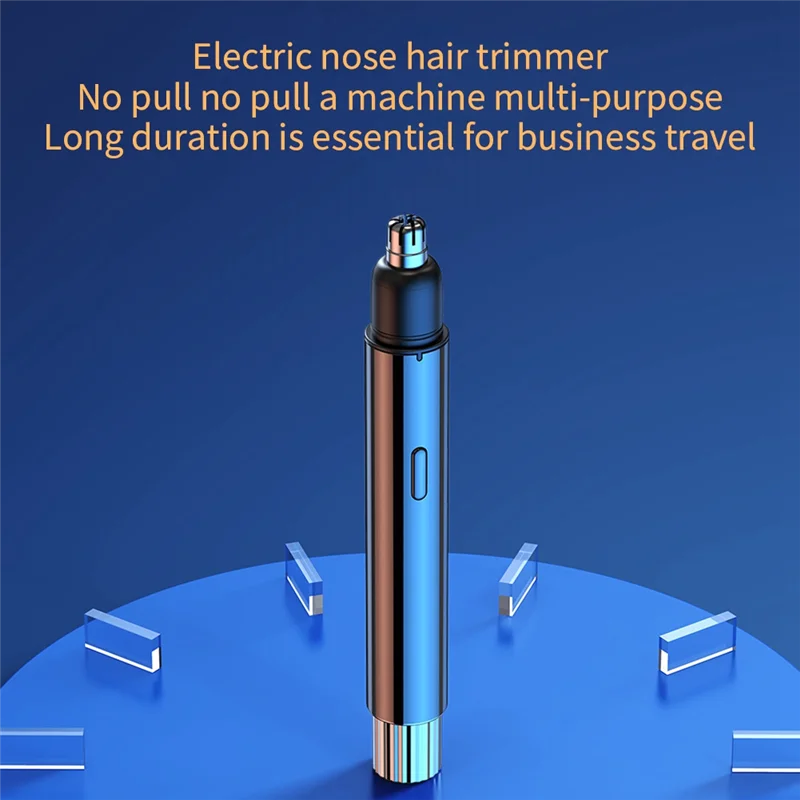 

LITE-Электрический триммер для волос в носу, перезаряжаемый триммер для волос в ушах, бровей, машина для стрижки волос, металлический материал, простая установка, легко в использовании