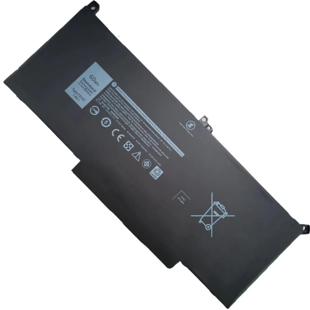 Imagem -02 - Bateria Damaite-dell Latitude 7480 12 13 7000 7280 7290 E7280 E7290 E7380 E7390 7000 7380 7390 7480 2x39g F3ygt