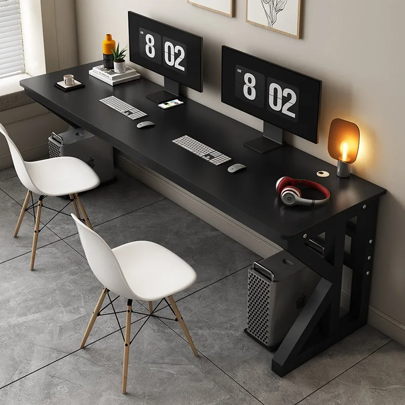 Large Size Long Office Desk Luxury Decoration Modern Study Funky Vintage Office Desk Display Mesas Escritorio Home Decoration
