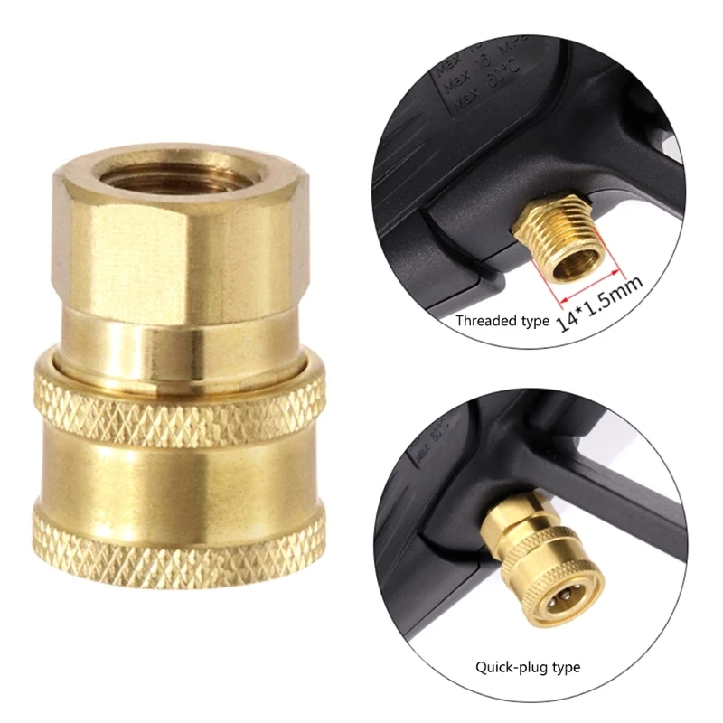 Pressure Washer Fittings M14 Metric- Washer Adapters Female Pressure Washer