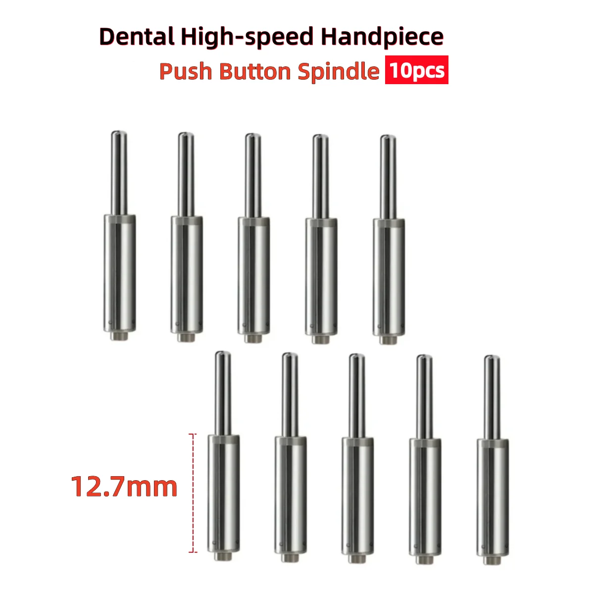 

5/10Pcs Dental High-speed Handpiece Push Button Spindle Axis Top Grade Wrench Cartridge Rotor Shaft For NSK KAVO WH Sirona
