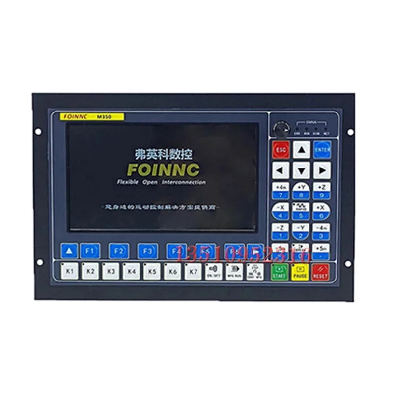M350 3/4/5 Axis G Code High Precision Cnc Engraving Machine Motion Controller Atc Extended Keyboard