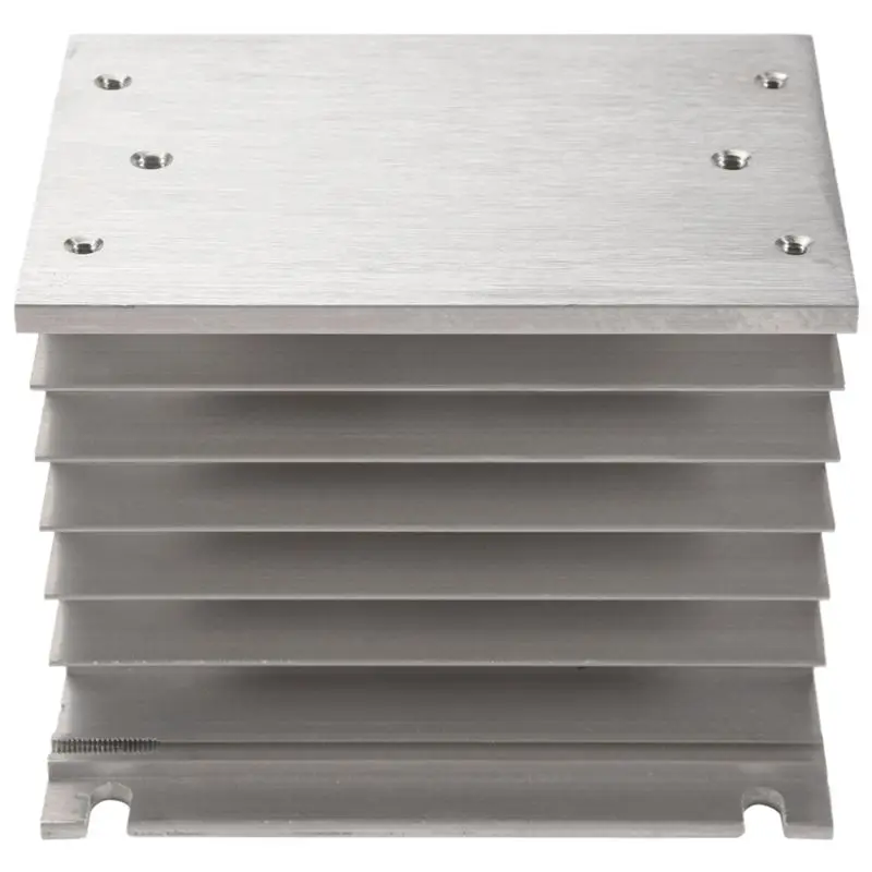 Special Offer~3 Phase Heat Sink 80X110x100mm For SSR Solid State Relay Aluminum Heatsink