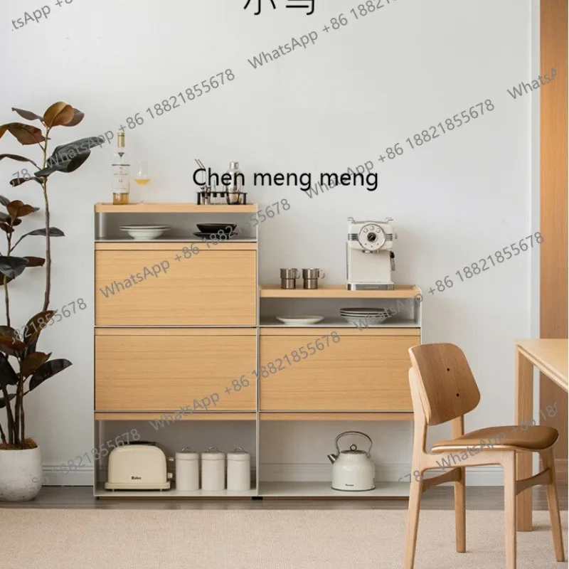 

Solid wood free combination cabinet multi-function TV storage locker