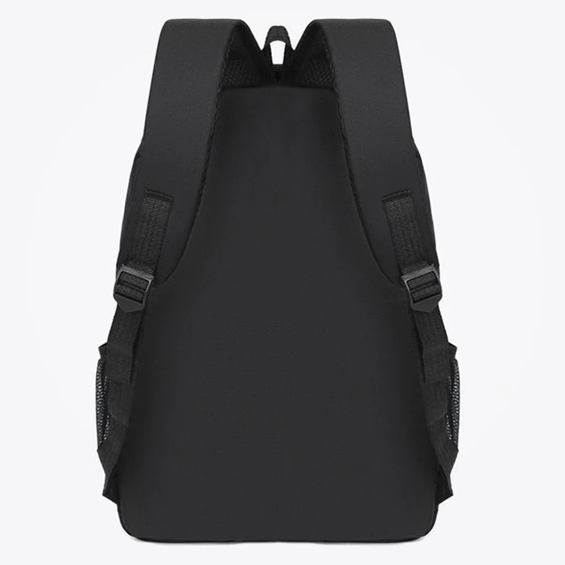 Men's backpack is suitable for travel. It has multiple layers of pockets and is made of nylon material.