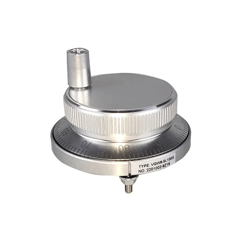 CNC Pulser Handwheel VGW6-5L100S Diameter 60Mm 5V 100 Pulses Manual Pulse Generator Hand Wheel