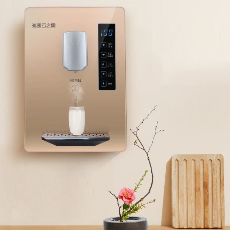 Home Wall-Mounted Pipeline Machine Quick Heating Drinking Water Dispenser Ultra-Thin Temperature Control No Lining Water Boiler