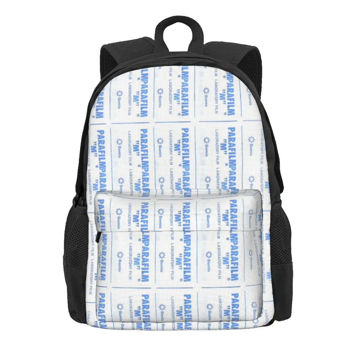 

Parafilm Is A Lifesaver Backpack Daypack Large Capacity Children BookBag School Bag Shoulder Bags for Men Women