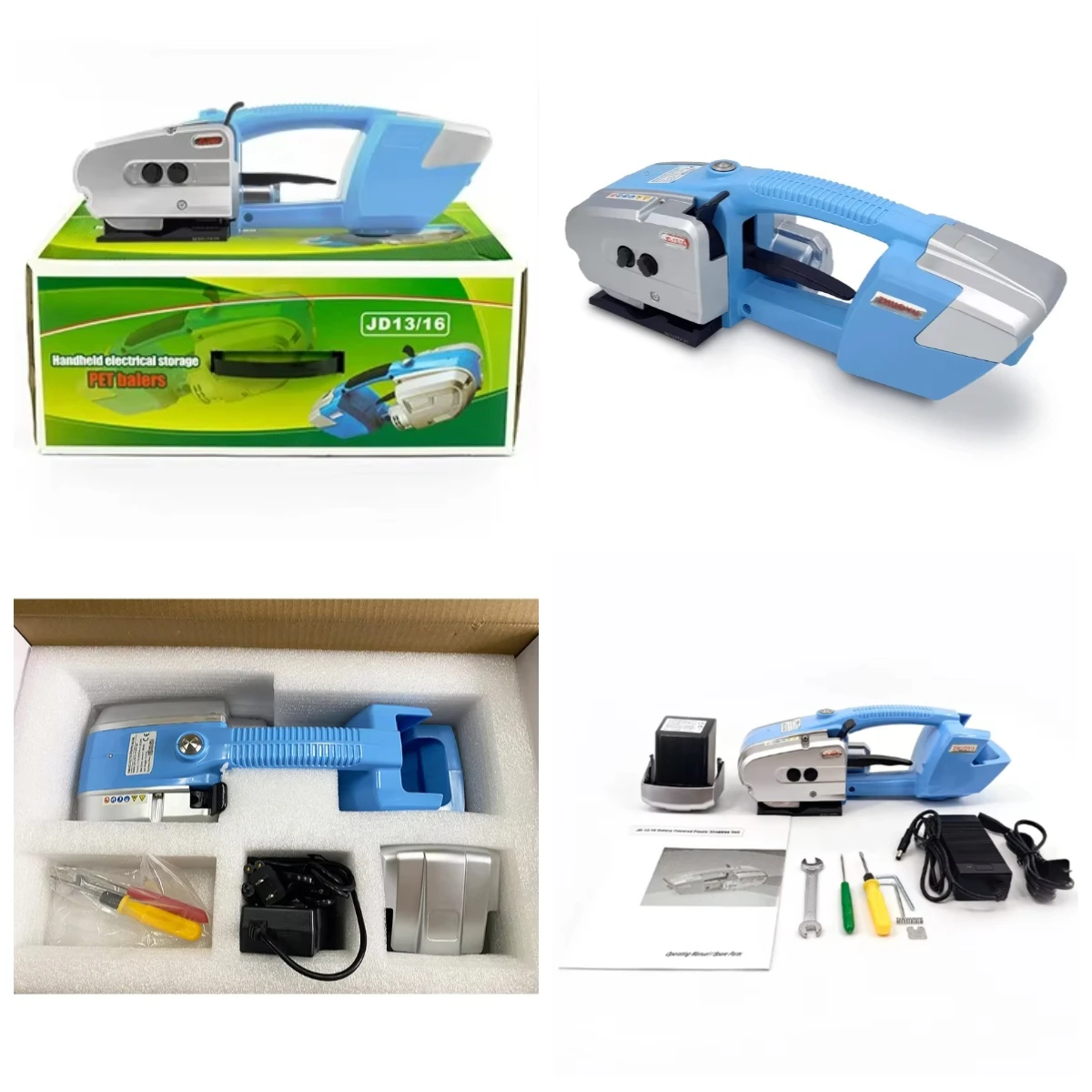 

STLF OYPHot Sell Handheld Electric Strapping Tool Packing Machine Rechargeable Battery for PP PET Strapping Banding