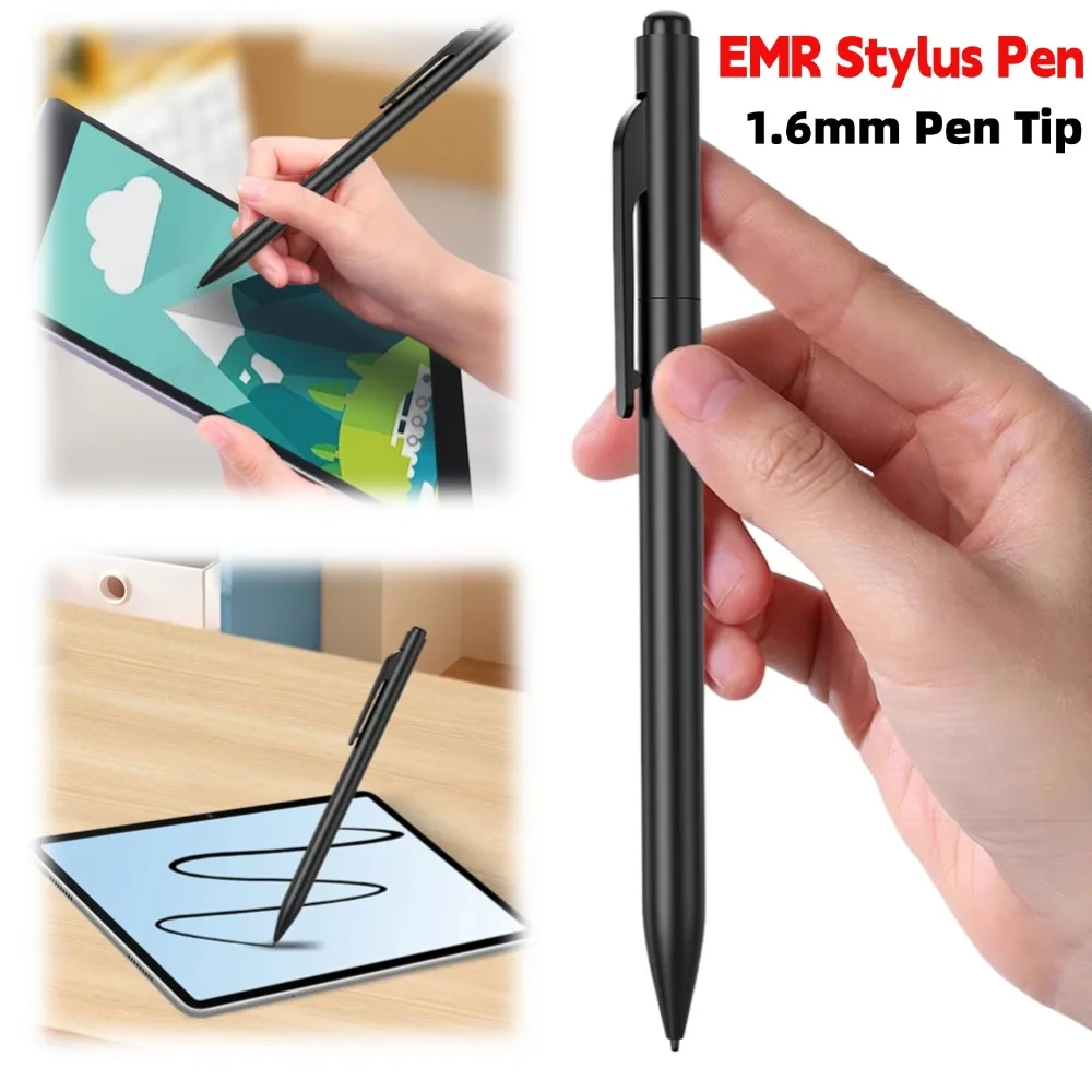 EMR Stylus Pen for Remarkable 2 EMR Pen Replacement with Eraser with 5 Pen Tips for Samsung Galaxy/Wacom Tablet and Other EMR