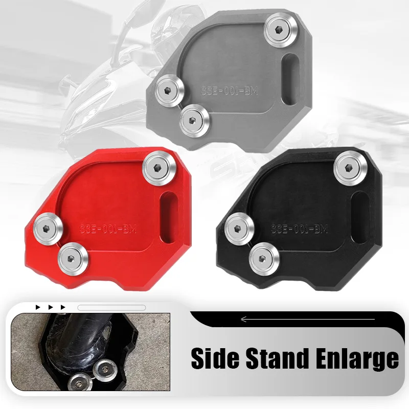 

Motorcycle Side Stand Enlarger Kickstand Extension Pad For BMW F800GS F800 GS 800 GS800 GS800F ADV Adventure 2008-2018 2017 2016