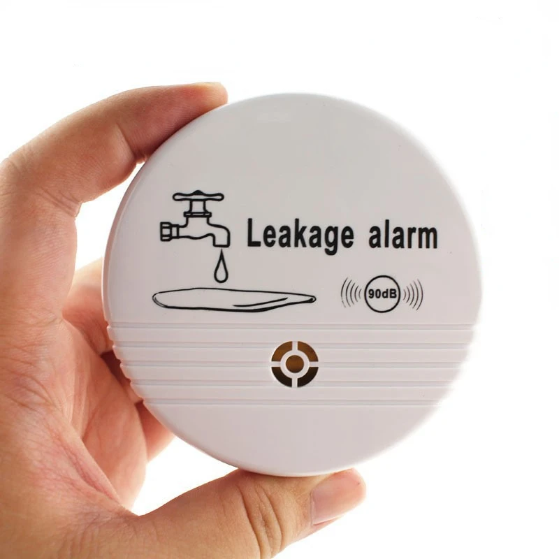 S02 Water Alarm Sensor Detector 85dB Sounder Water Leakage Alarm Detector Home System