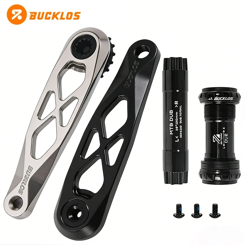 

Комплект шатунов BUCKLOS для велосипеда, прямое крепление 29 мм, каретка BSA, длина шатуна 170 мм, для MTB, DH, эндуро, запчасти для велосипедов