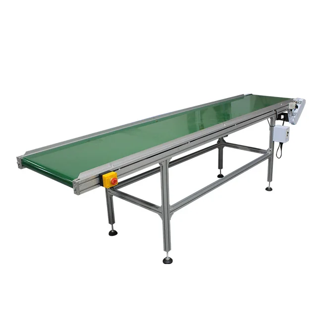 White Bule Green Color PVC PU Vegetables Cabbage Diced Green Pepper Use Belt Conveyor