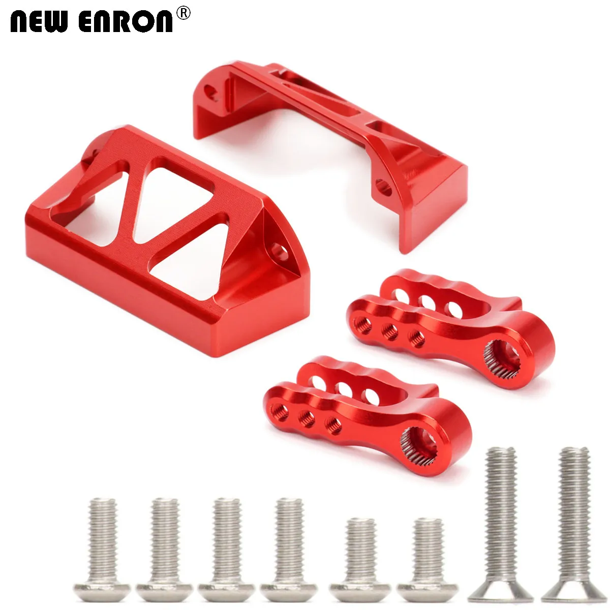 NEW ENRON Aluminum 6061 Servo Horns 5345 Guards 5315 For RC Traxxas Revo E-REVO 2.0 VXL T-MAXX Summit Slayer Pro 4X4(59076-3)