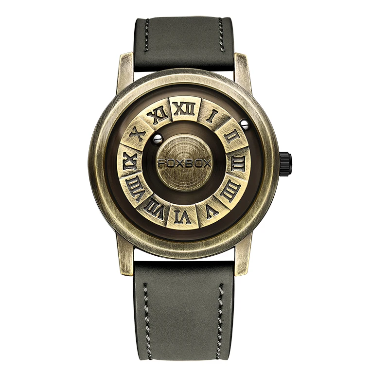 Men's Personalized Floating Magnetic Pointer Watch