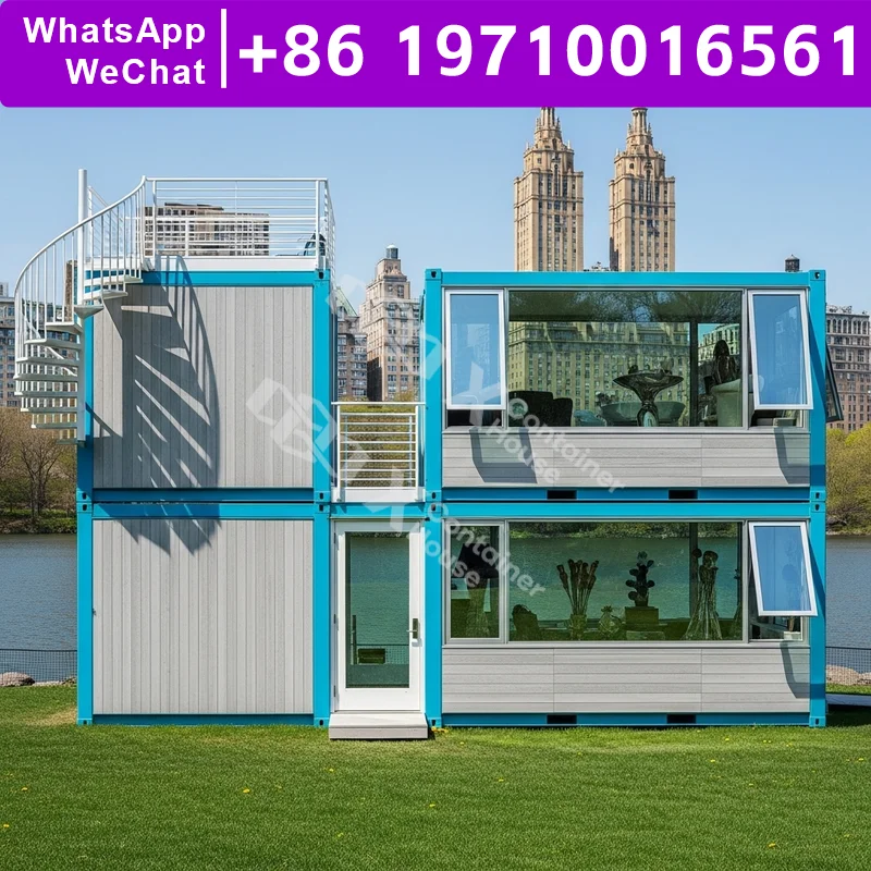

Fast Installation Smart Technology Container House For Sale Small House Dormitory Bungalow Home Container House Customization