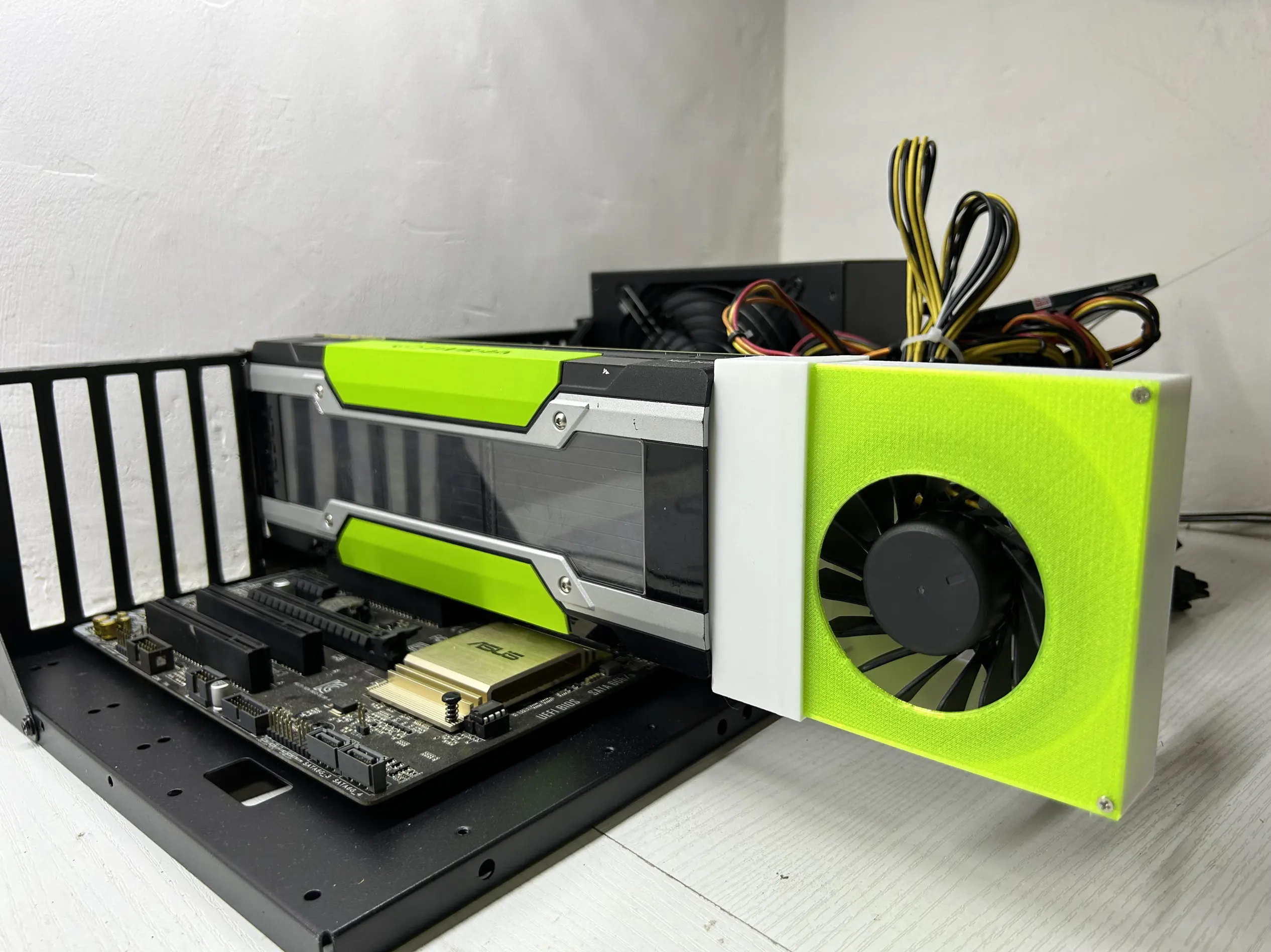 Retrofit‑Active‑Cooling‑Kit For Tesla P100 P40 M40 K80 V100 GPU