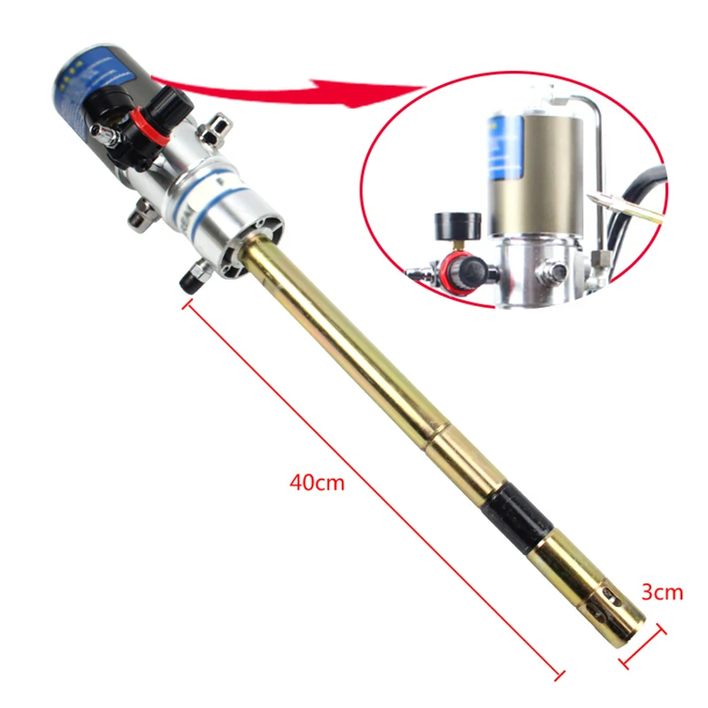 Pneumatic High Pressure Large Oil Drum Butter Grease Injector Modification Tool Large Pump Head Butter Device