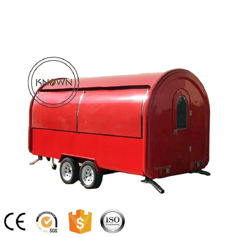 2020 CE Approved New Arrival Outdoor Mobile Food Trailer/ Street Mobile Food Cart/ China Factory Mobile Food Truck For Sale