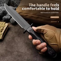 EK45 Tactical Fixed Blade Knife Multi-Functional Hunting Survival Outdoor Camping Fishing Knife