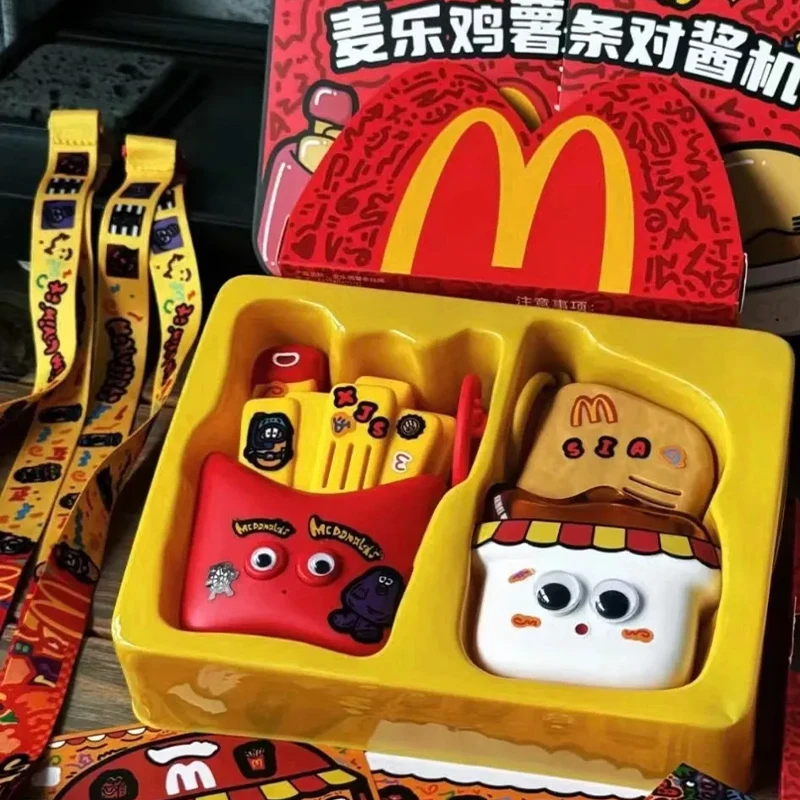 Mini Mcnugget Frietjes Walkie-Talkie Speelgoed Schattig Interessant Mini Walkie-Talkie Kindervakantie Verjaardagscadeau Voor Kinderen