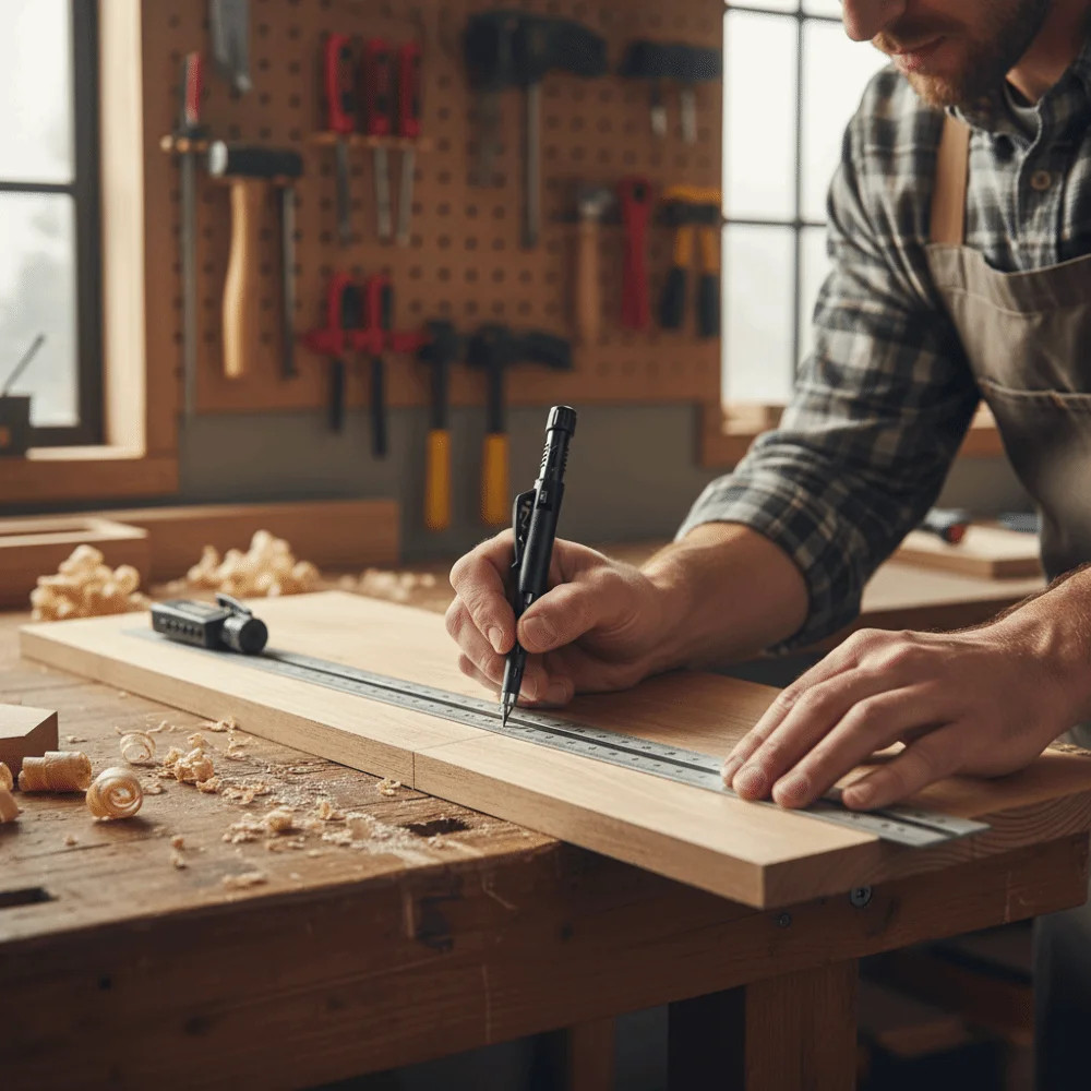 

2.8mm Lead Woodworking Mechanical Pencil Protective Case New Tip Design Deep Hole Marking Pencil Long Head Pen Cap