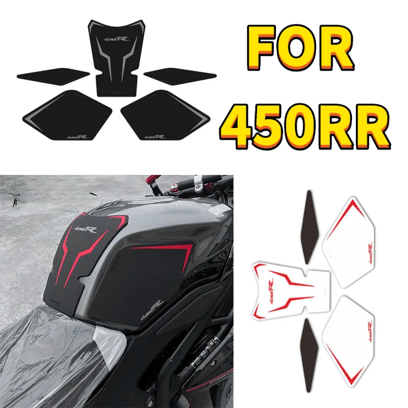 FOR KOVE 450RR 450 RR RR450 2024-2026 Motorcycle Anti Slip Tank Pad Stickers Pad Side Gas Knee Grip Protector Decal Accessories