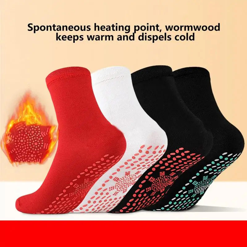 Slimming Loss Socks Self-Heating Therapy Warm Massage Comfortable Sox Winter Ski Sports Sock Men/Women