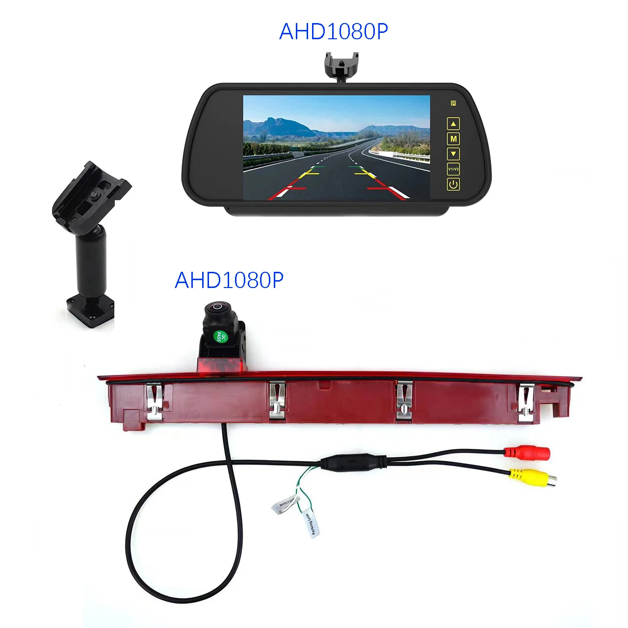 

for 3rd Brake Light Rear View Camera For VW Transporter T6&T6.1 ((2016-Current) Reversing Camera Mirror Monitor Kit